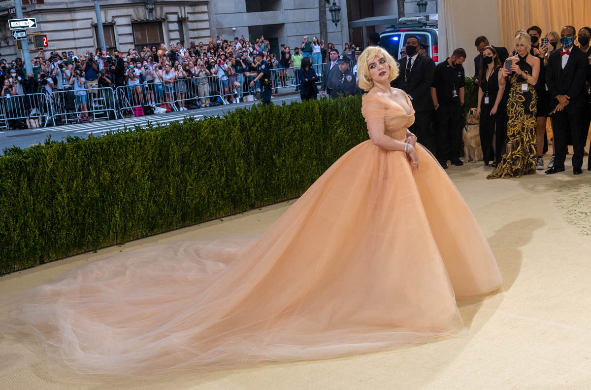 Billie Eilish's peachy Holiday Barbie moment and more: The 21 best red  carpet gowns of 2021, Gallery