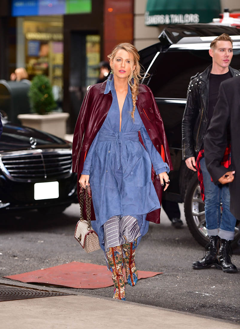 Blake Lively changes outfit multiple times while promoting All I See Is ...