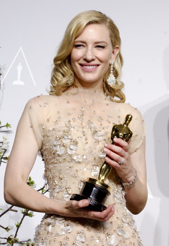 Cate Blanchett wins Best Actress and gives a great speech at the 2014