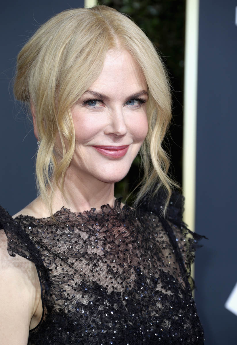 Nicole Kidman wins for Big Little Lies at the 2018 Golden Globes