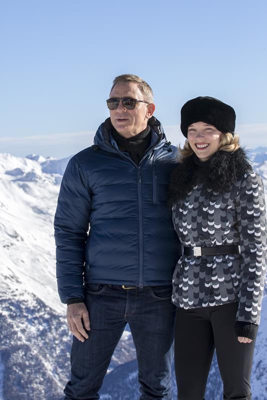 Daniel Craig and Lea Seydoux in Austria for Bond 24|Lainey Gossip ...
