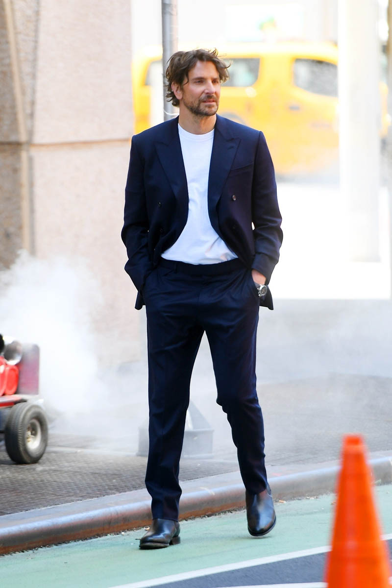 Bradley Cooper looks super hot during a Louis Vuitton photoshoot in New  York ahead of tonight's Met Gala