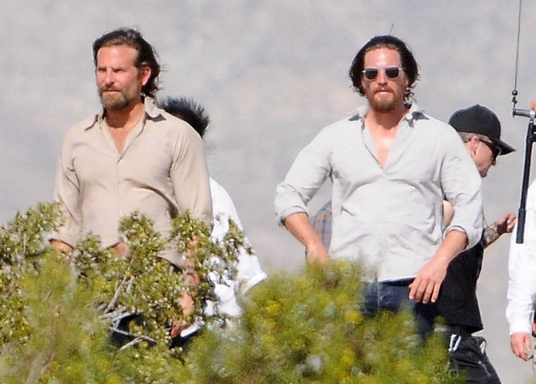 Bradley Cooper on the set of A Star is Born as synopsis for film is released1100 x 788
