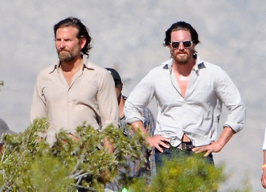 Bradley Cooper on the set of A Star is Born as synopsis for film is released1100 x 794