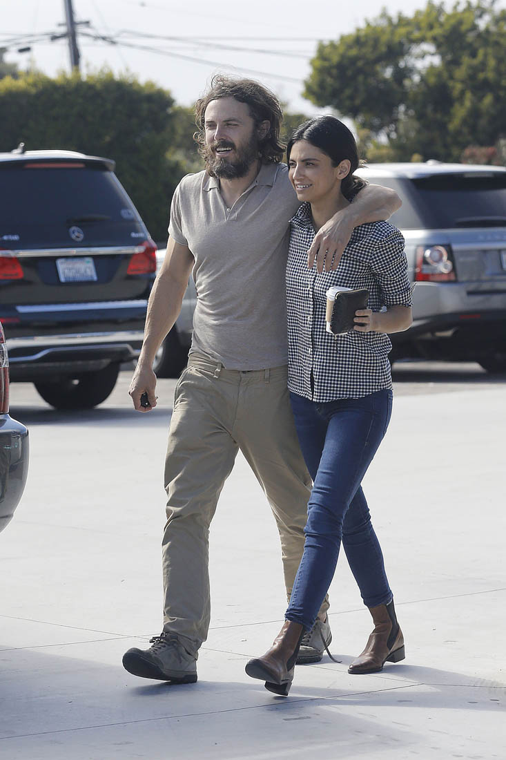 Casey Affleck and Caylee Cowan Out In Malibu