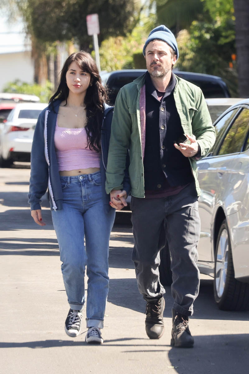 Casey Affleck and Caylee Cowan Together