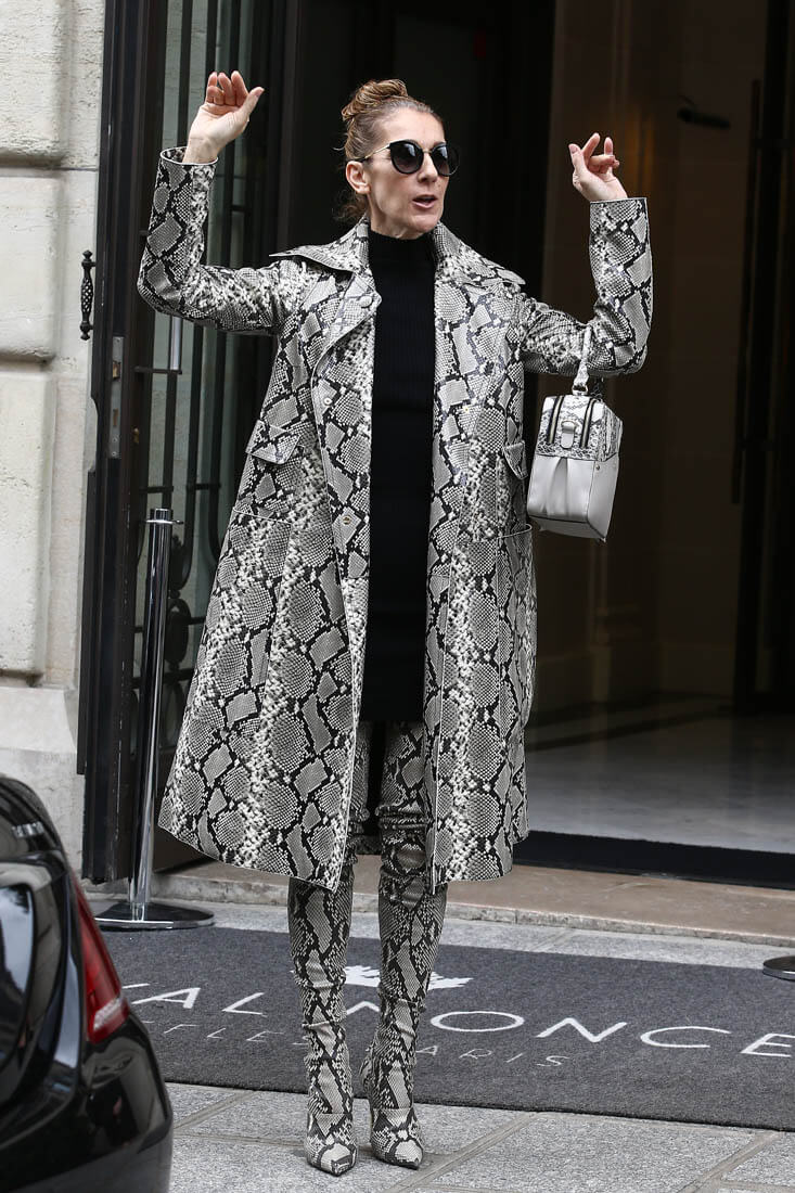 Celine Dion's daily Paris fashion shows ending soon