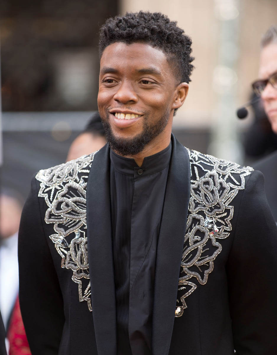 Chadwick Boseman was a King at the 2018 Oscars