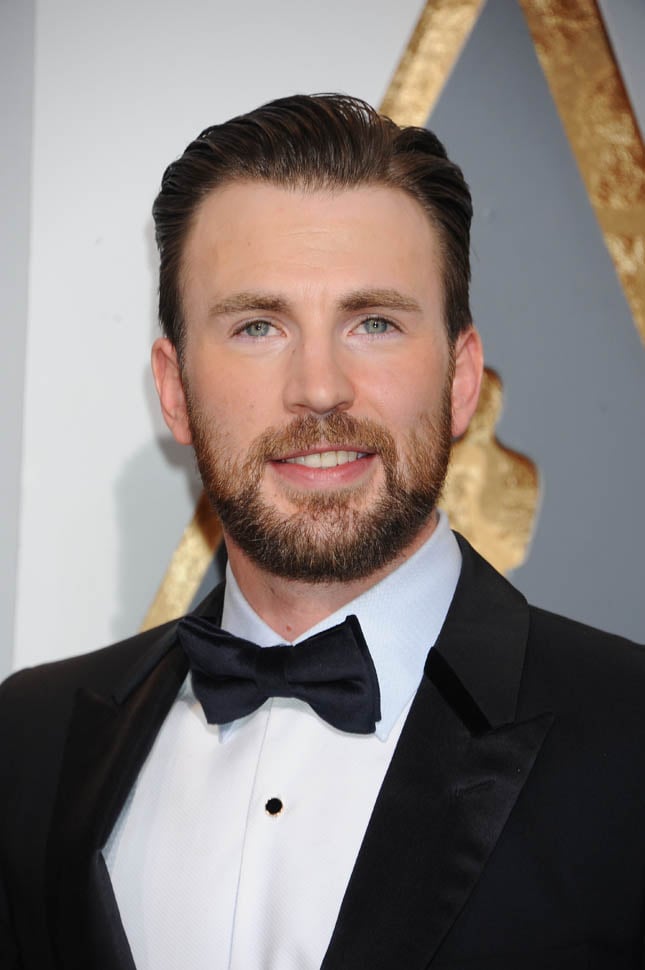 Chris Evans brings his sister to the 2016 Academy Awards ...