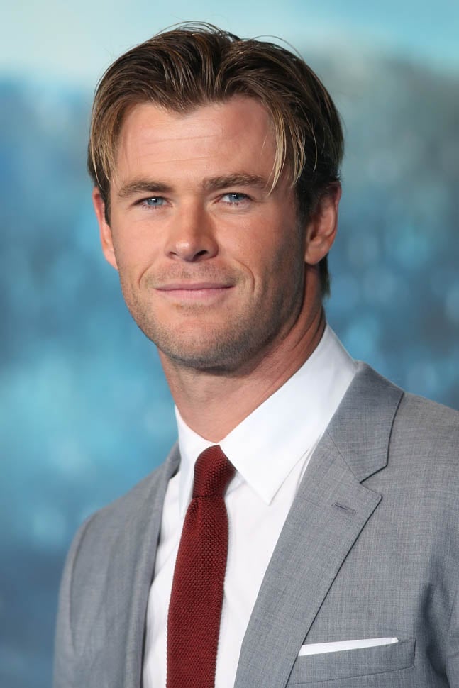 Chris Hemsworth at the London premiere of In The Heart Of The Sea, lost ...