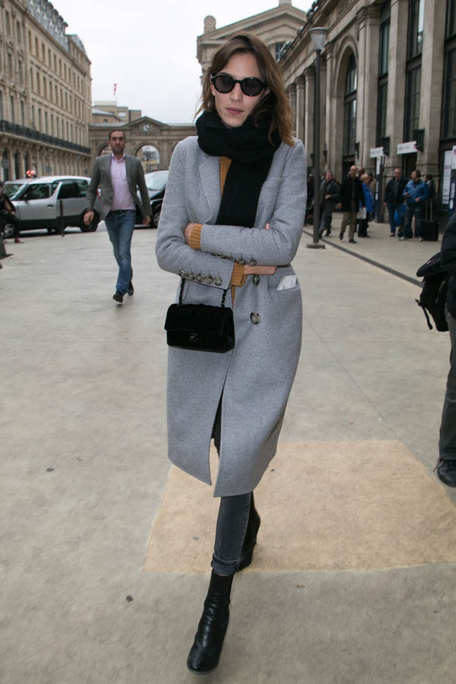 Alexa Chung and Alexander Skarsgard spotted together in Paris|Lainey ...