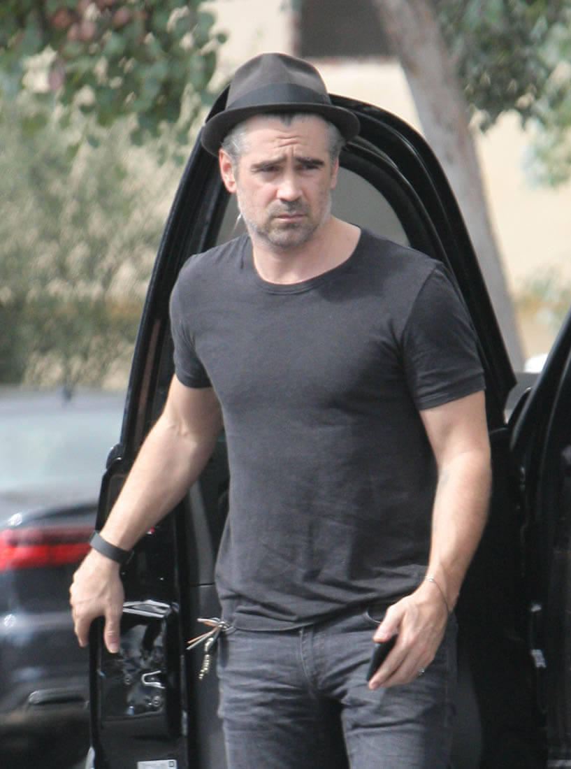 Colin Farrell out in LA with his girlfriend almost a year 