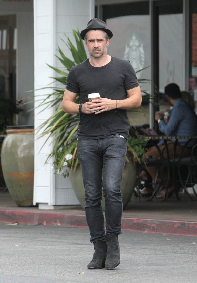 Colin Farrell Out In La With His Girlfriend Almost A Year