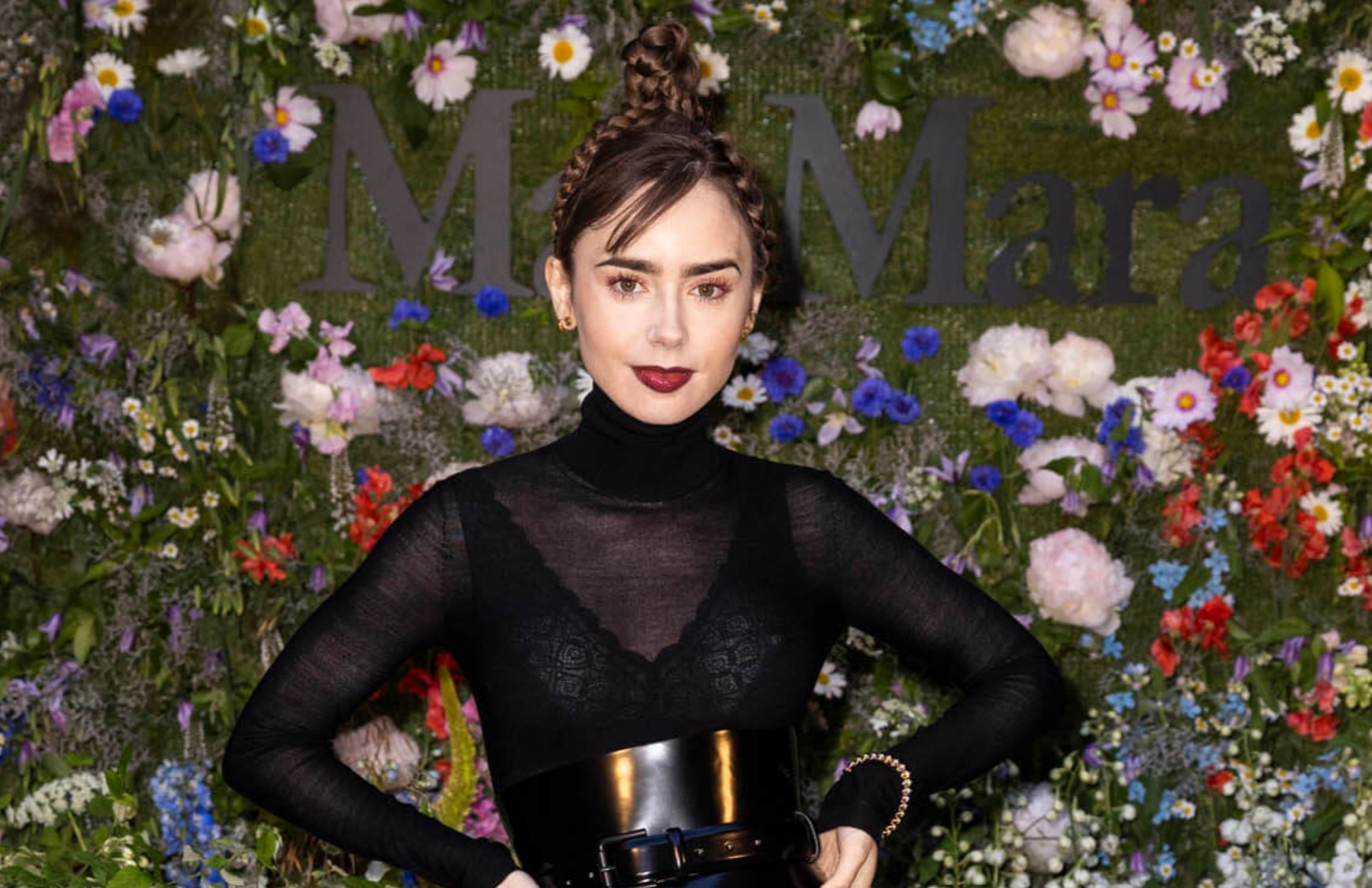 Lily Collins Picks a Dramatic Shape at Max Mara - Go Fug Yourself - Lily  Collins Picks a Dramatic Shape at Max Mara Go Fug Yourself