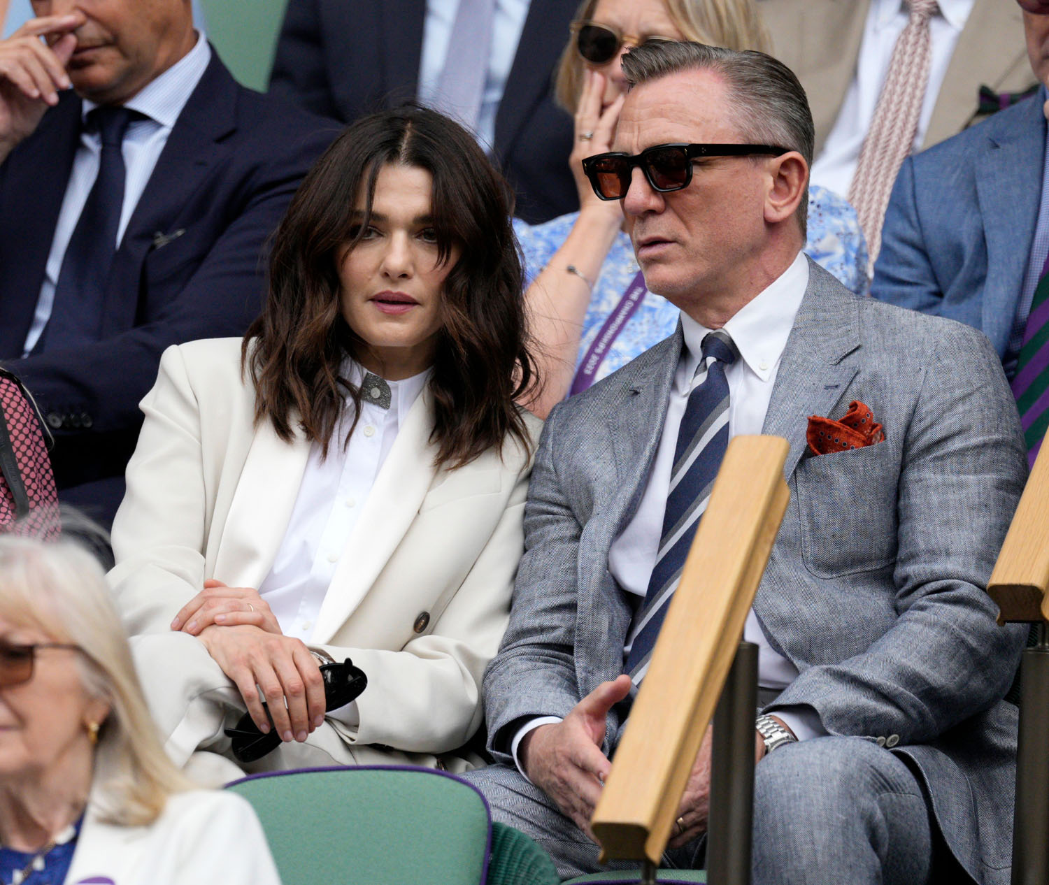 Our parents, Daniel Craig and Rachel Weisz, look amazing in his and her ...
