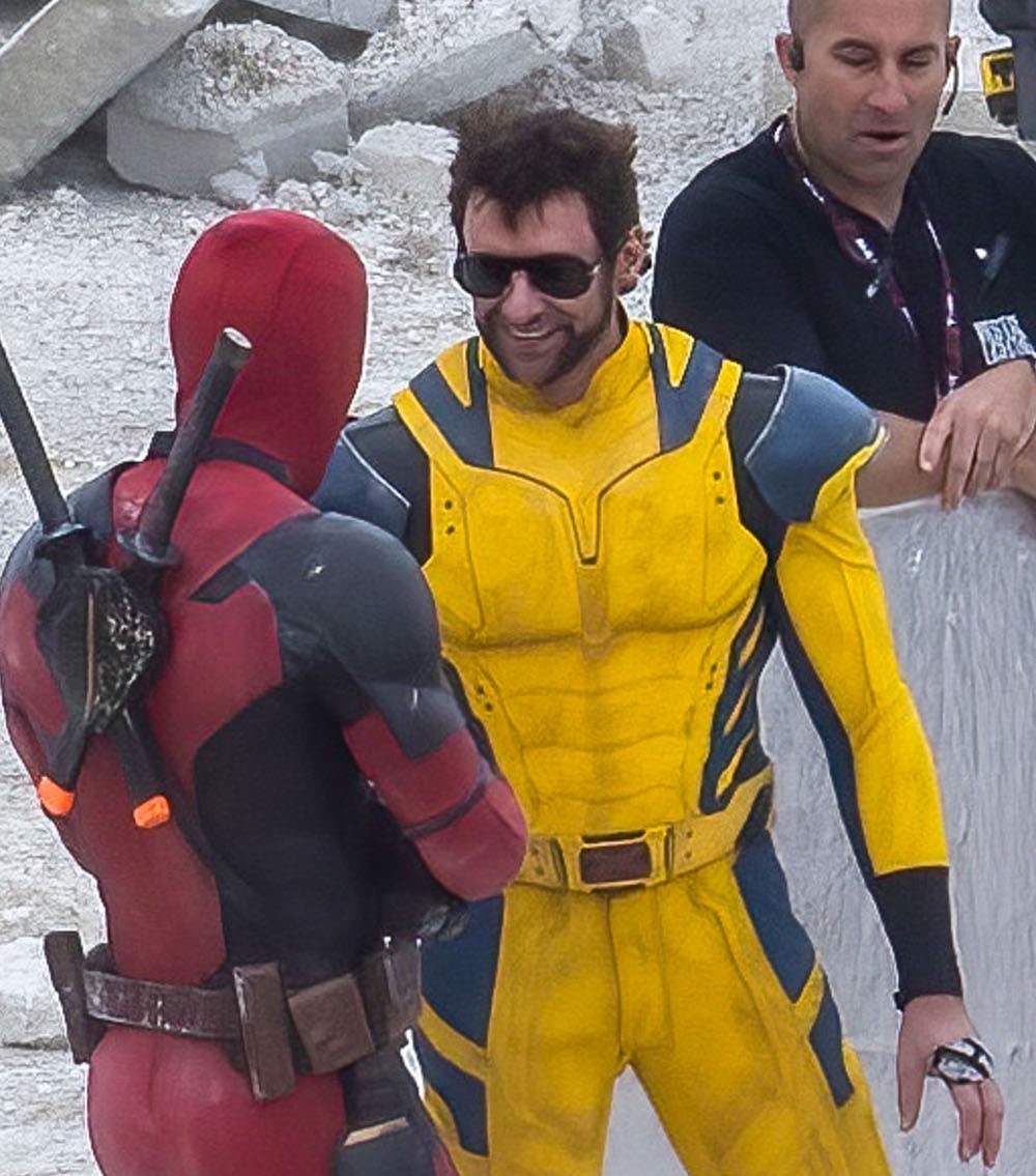 Hugh Jackman and Ryan Reynolds's stunt double film Deadpool 3, which ...