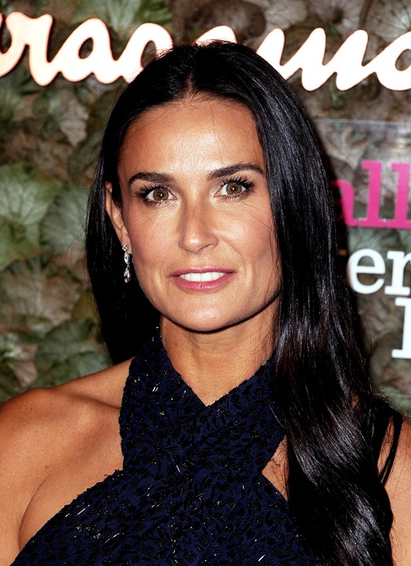  Demi  Moore  is dressed up in glasses Lainey Gossip 