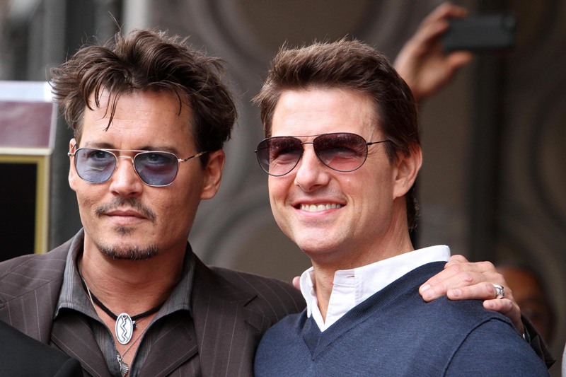 Johnny Depp, Tom Cruise Celebrate Jerry Bruckheimer's Hollywood