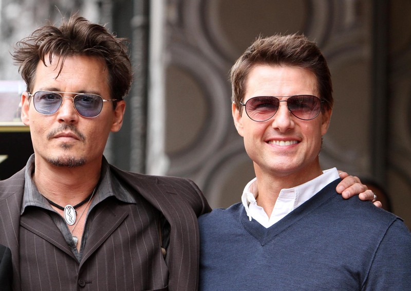 Tom Cruise and Johnny Depp together at 50|Lainey Gossip Entertainment ...