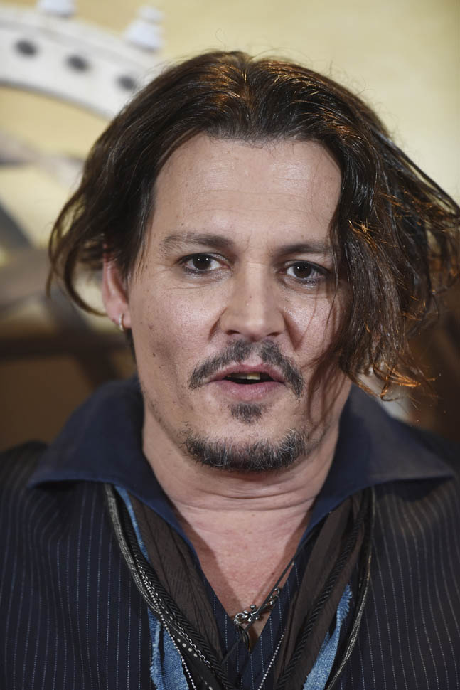Johnny Depp promotes Alice through The Looking Glass in London and ...