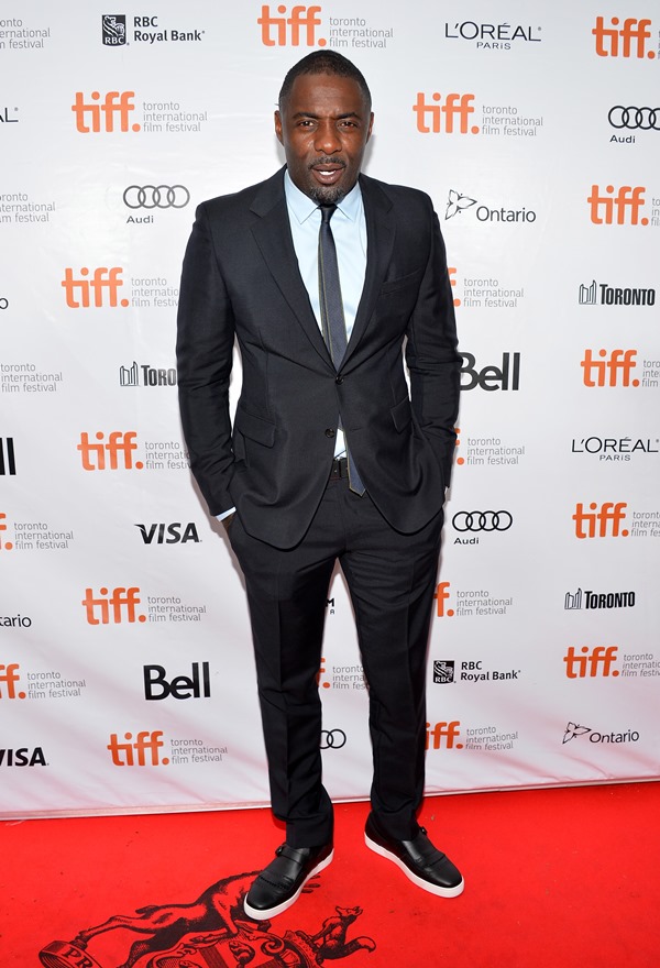 Idris Elba at the TIFF 2013 premiere of Mandela: Long Walk to Freedom ...