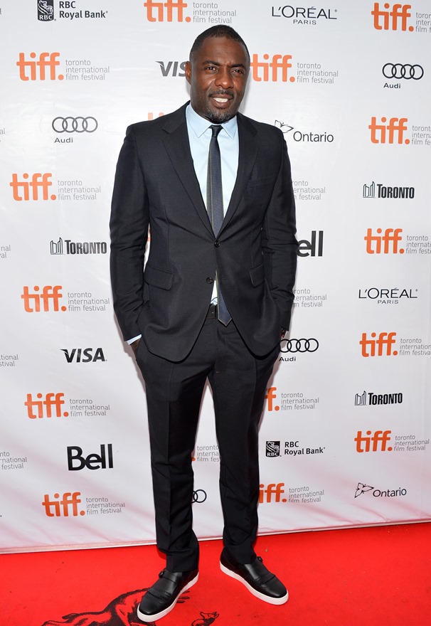 Idris Elba at the TIFF 2013 premiere of Mandela: Long Walk to Freedom ...