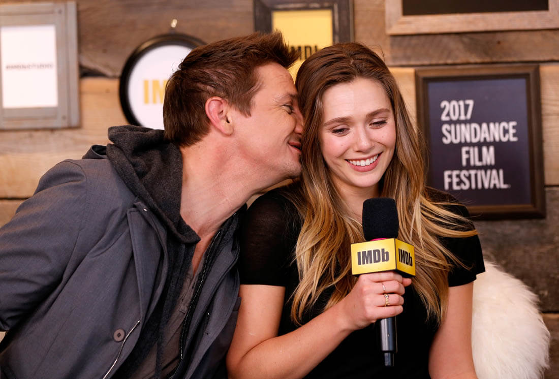 Elizabeth Olsen promotes Wind River at Sundance with