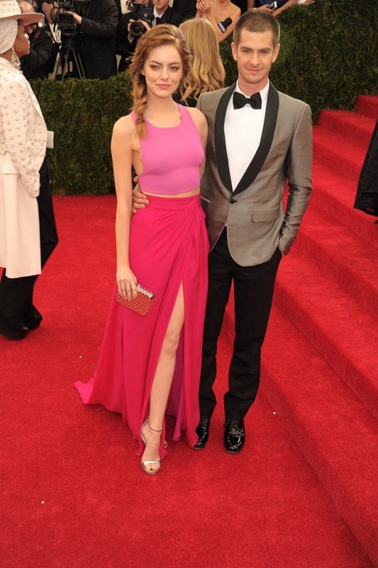 Emma Stone & Andrew Garfield Are An 'Amazing' Couple at MET Gala 2014, 2014  Met Ball, Andrew Garfield, Emma Stone