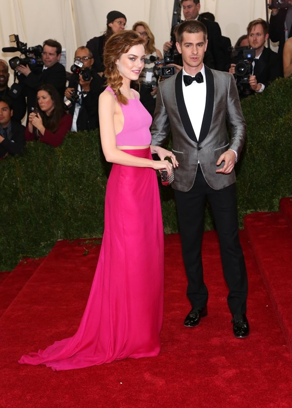 Stonefield — Andrew Garfield and Emma Stone at the MET Gala