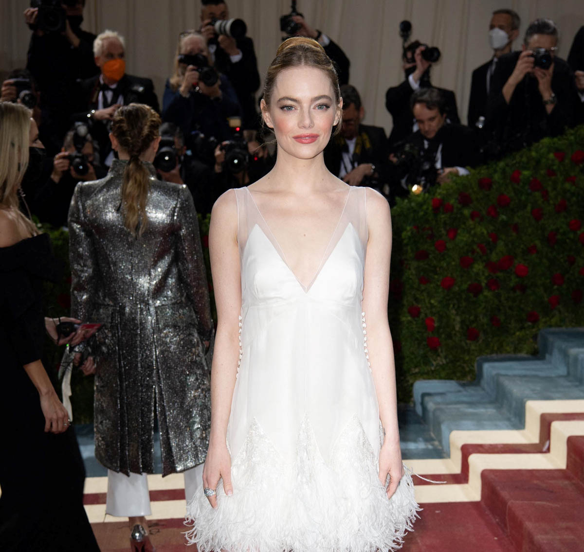 Emma Stone attends The 2022 Met Gala Celebrating 'In America: An