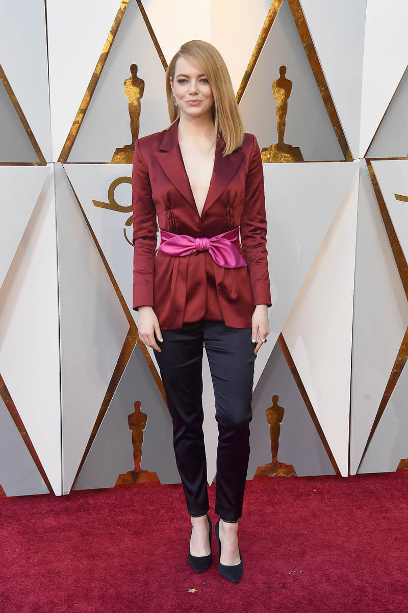 Emma Stone 90th Academy Awards 4 - Satiny