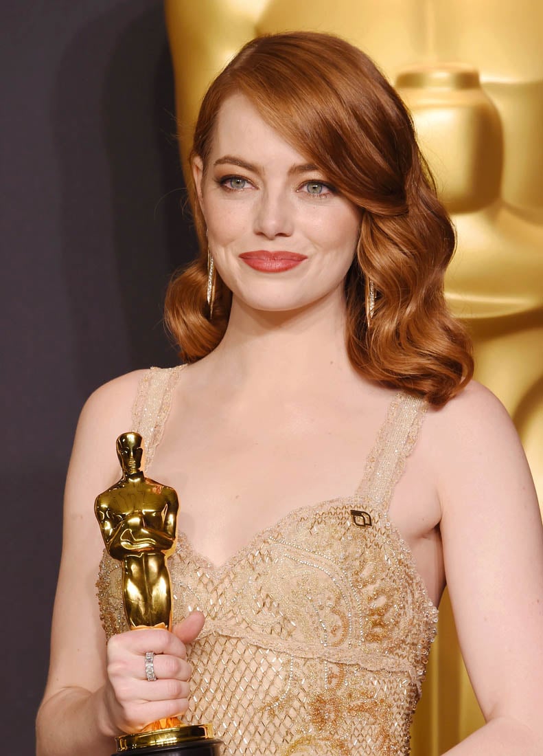 Emma stone store oscar dress 2017