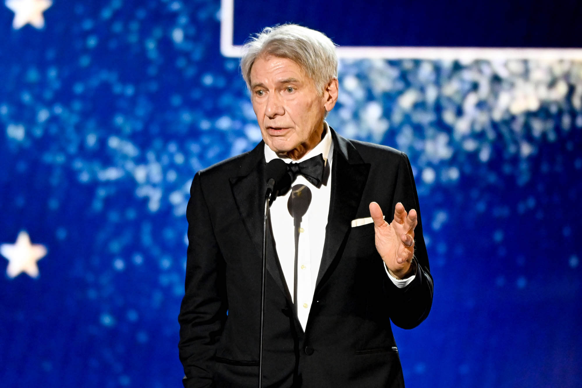 Harrison Ford was not grumpy at the Critics Choice Awards and What Else