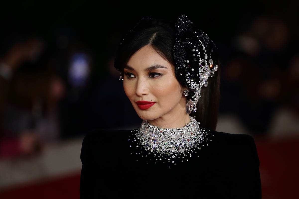 Duty Free Crystal - Actress Gemma Chan wearing the New Swarovski Harmonia  Earrings at Cannes Film Festival 2021 Shop Tax Free :  http://ow.ly/7OnK50FC7qu #Swarovski #SwarovskiCollectionI  #SwarovskiJewellery #GiovannaEngelbert #SwarovskiHarmonia ...