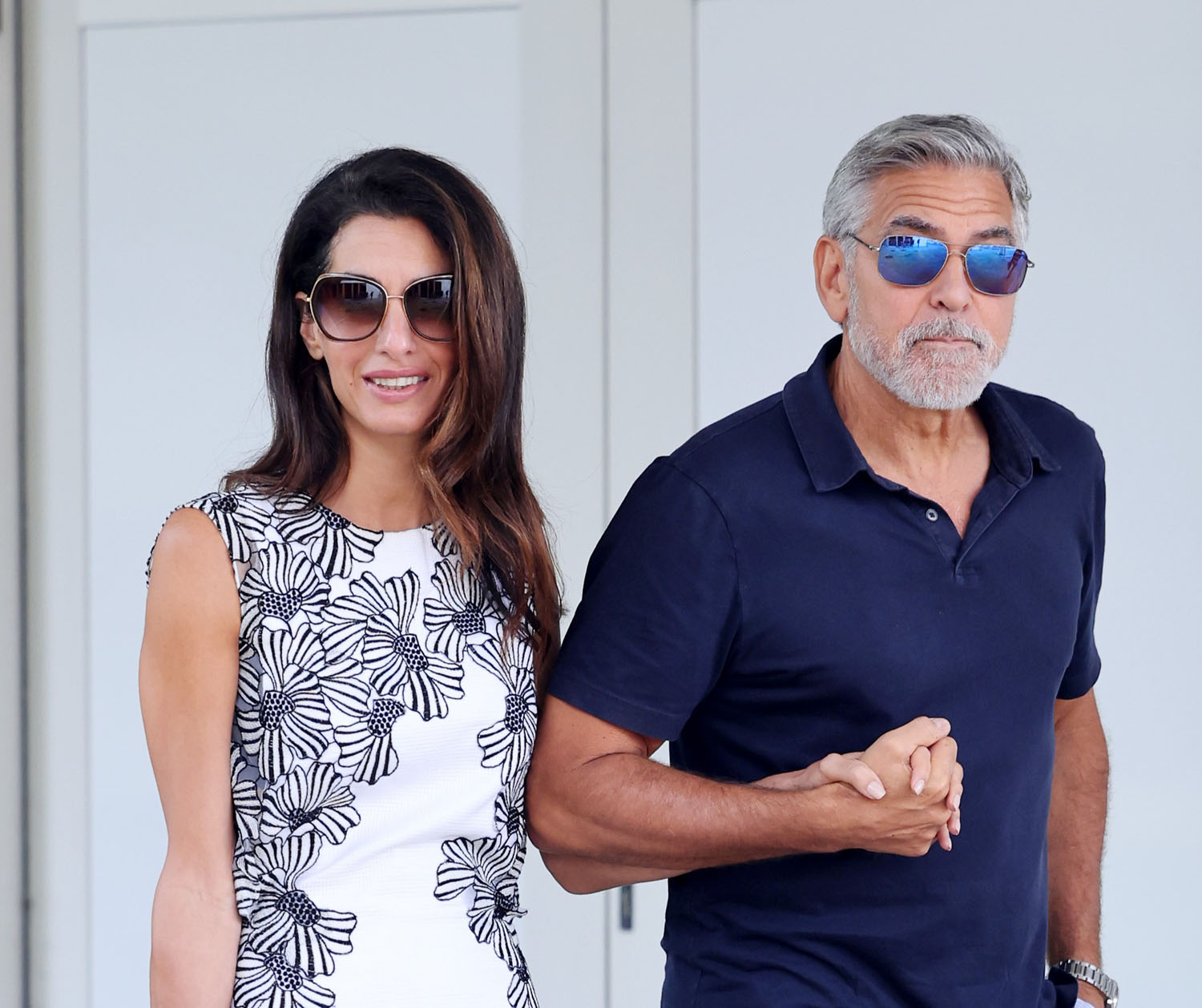 Clooney is Amal's proud plus one in Venice where she will be