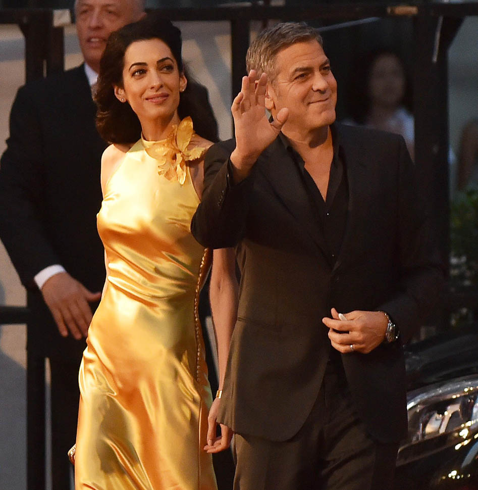 George and Amal Clooney at Tokyo premiere of Tomorrowland|Lainey Gossip ...