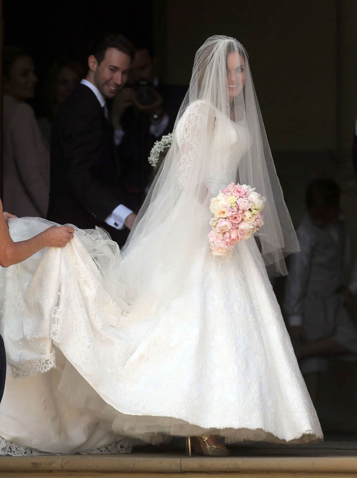 Geri Halliwell marries Christian Horner in conservative 