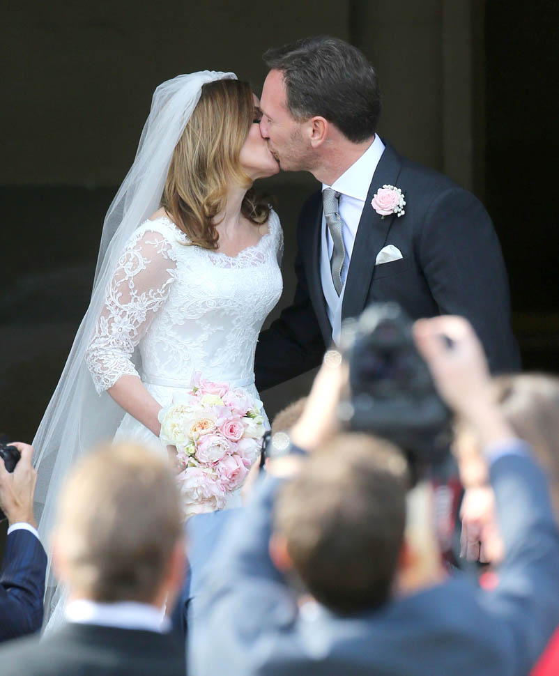 Geri Halliwell Marries Christian Horner In Conservative