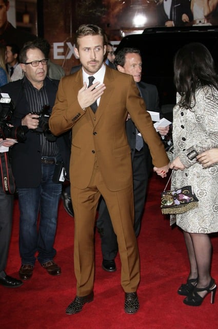 Emma Stone and Ryan Gosling at the Gangster Squad LA premiere|Lainey ...
