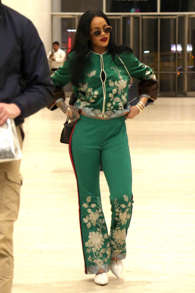 green gucci tracksuit