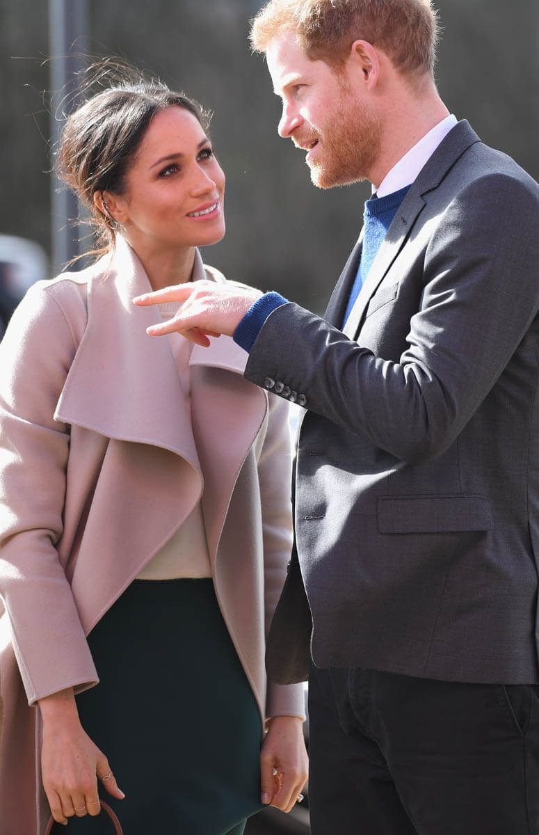 Prince Harry and Meghan Markle in Belfast and analyzing ...