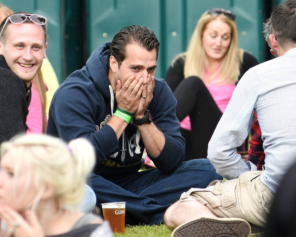 Henry Cavill At Groove Festival In Dublin In Bad Pants