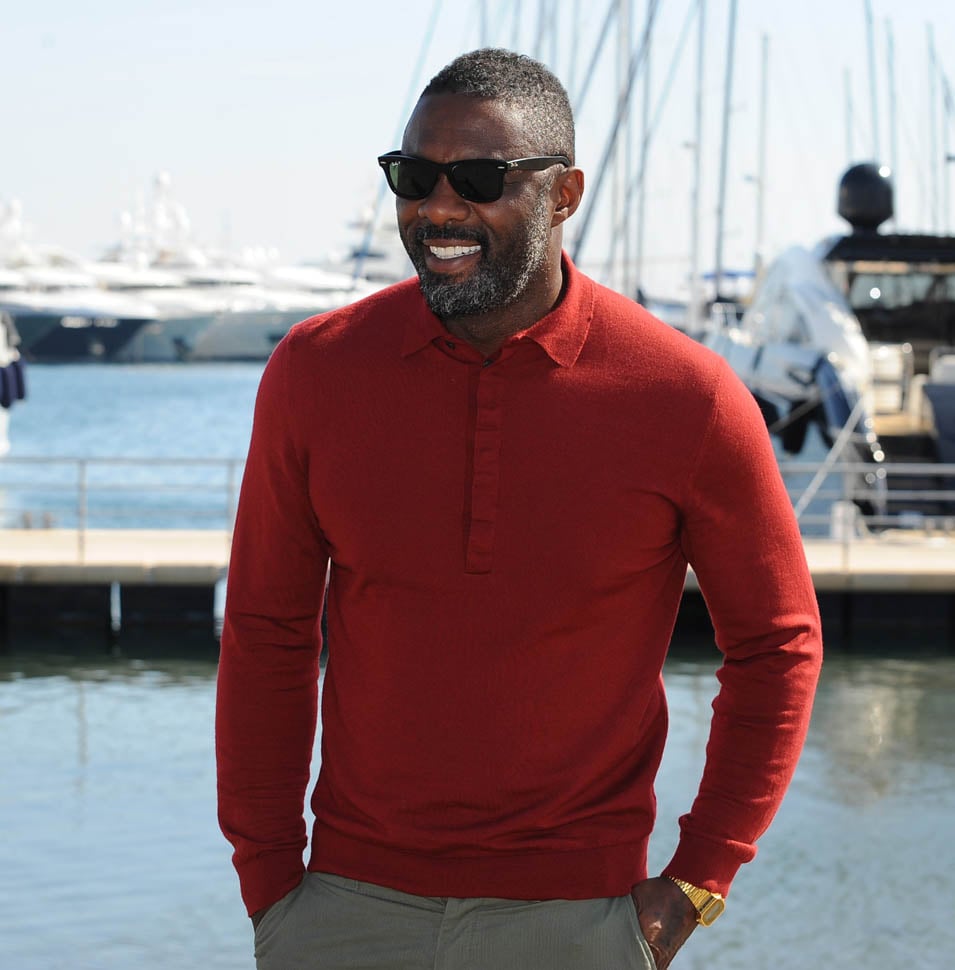 Idris Elba at MIPTV 2015 in Cannes for Mandela, My Dad, and Me ...