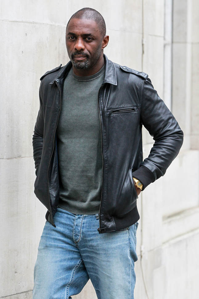 Idris Elba out in London promoting The Jungle Book|Lainey ...