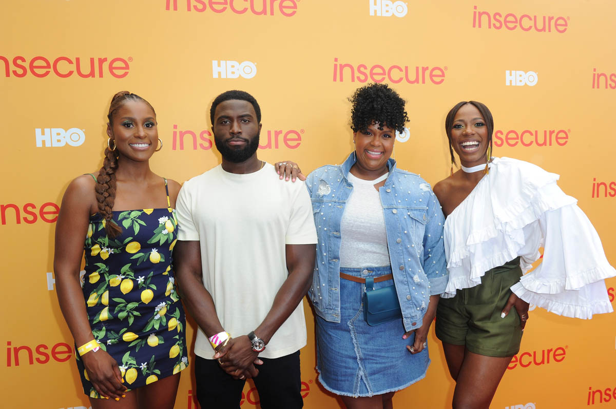 Issa Rae attends HBO's Insecure Block Party in LA