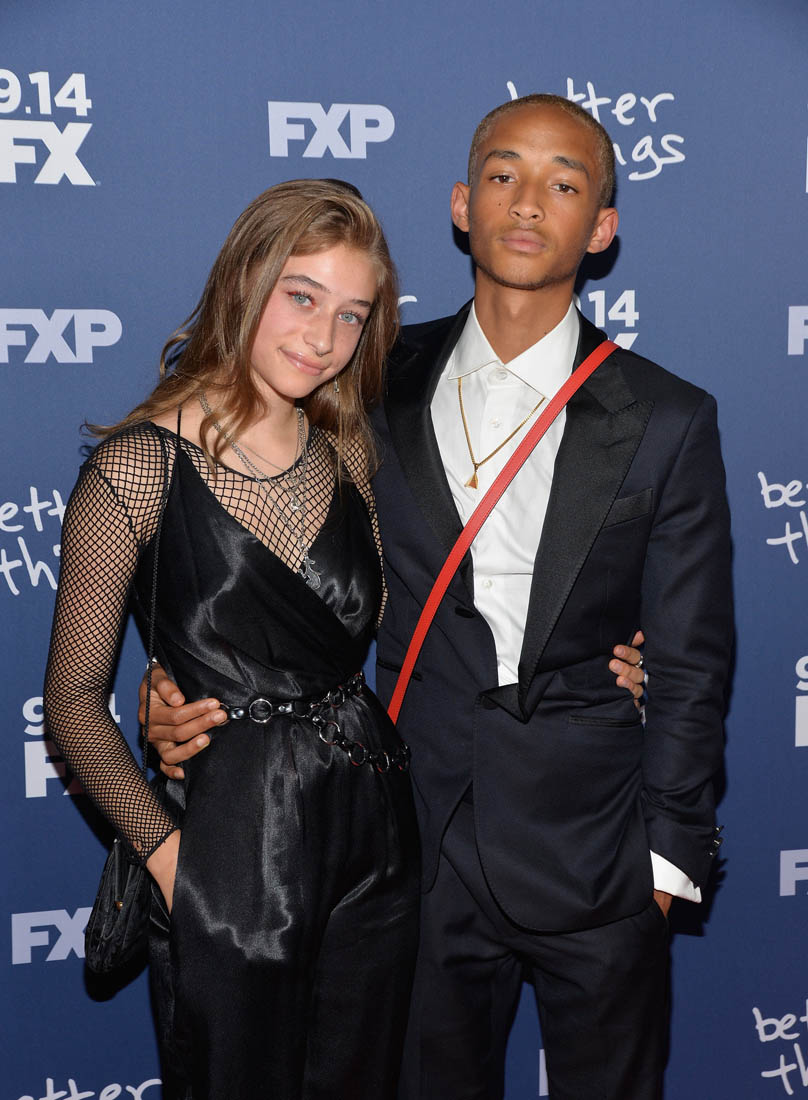 Jaden Smith supports girlfriend Odessa Adlon at Better Things premiere