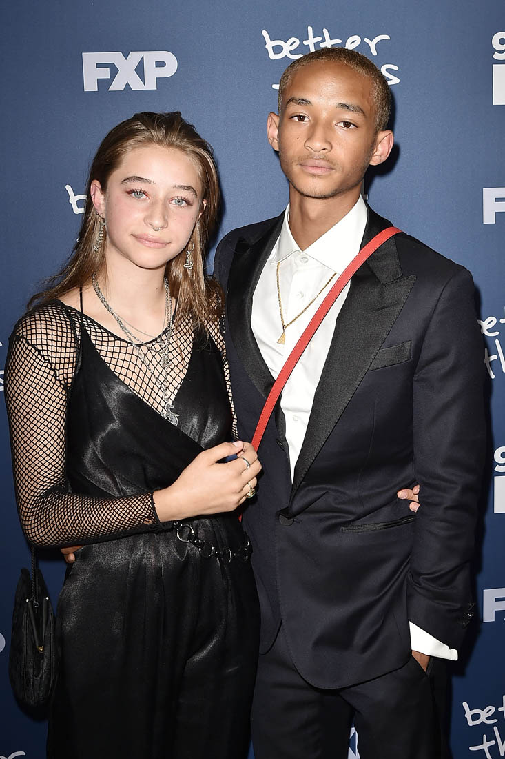 Jaden Smith supports girlfriend Odessa Adlon at Better Things premiere