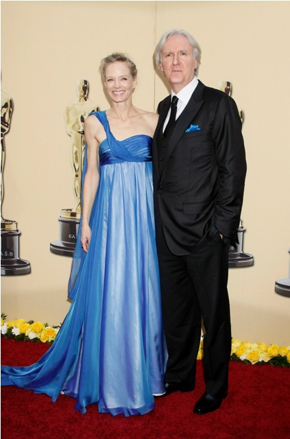 James Cameron and Suzy Amis Oscar 2010