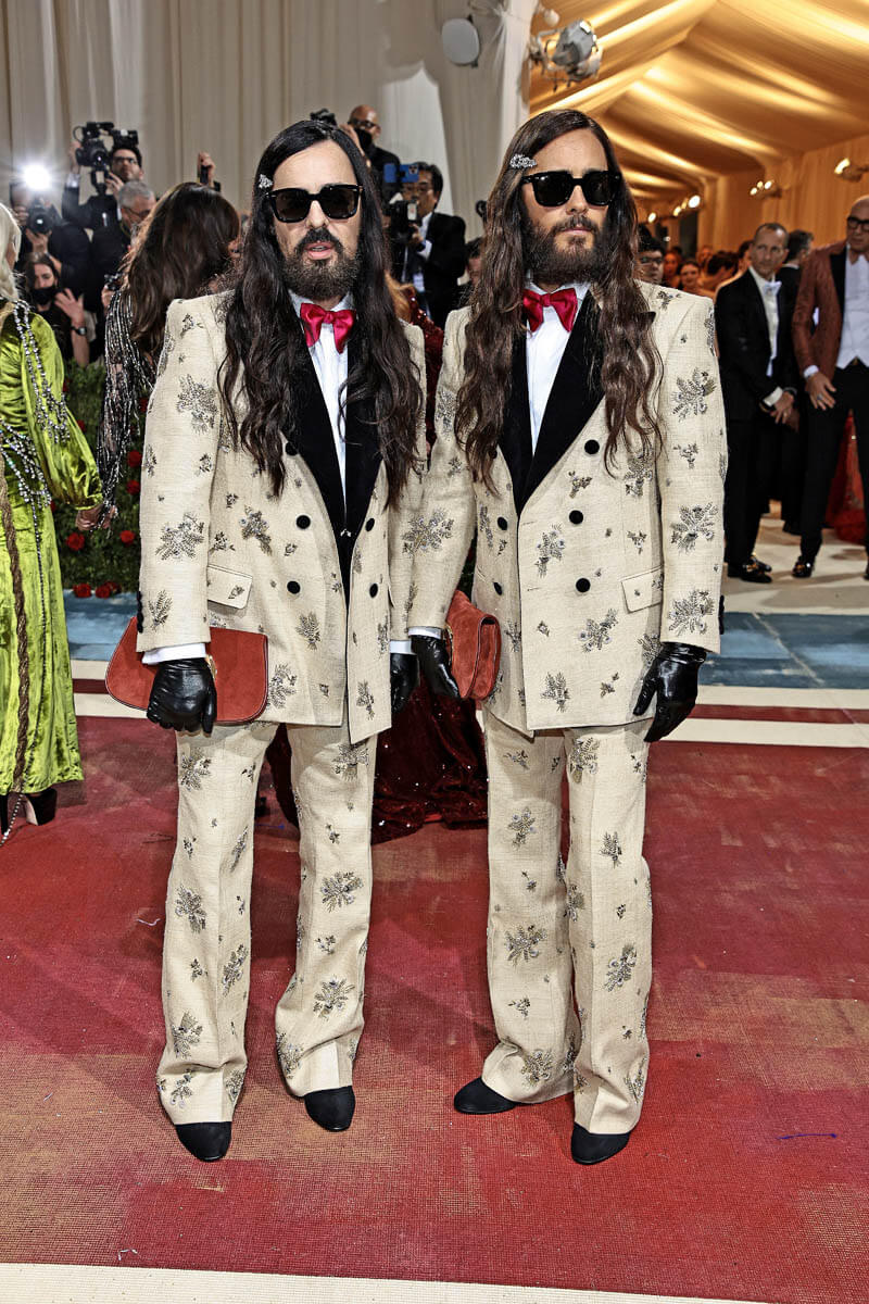 Jared Leto might have been three men at the 2022 Met Gala