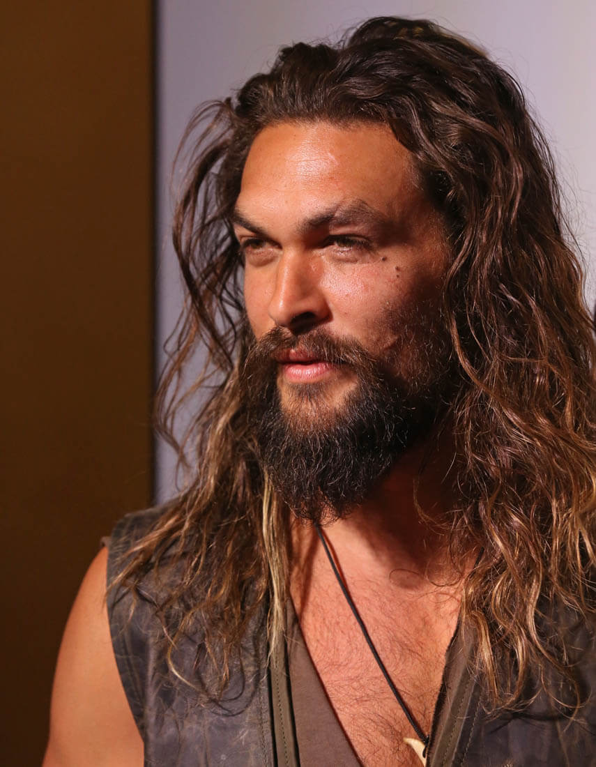 Jason Momoa and Charlie Hunnam at CinemaCon to f-ck up 